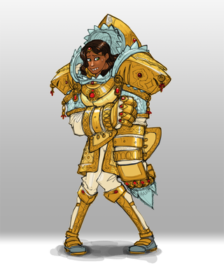 Illustration for article titled Let's Have More Lady Knight Designs Like These!